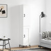 Weißer Edie Schrank 34,5x34x180cm (Material Holz)