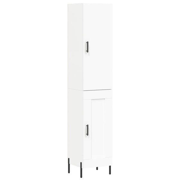 Cenuse Hochschrank weiß 34,5x34x180cm (Holz)