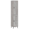 Christol grauer Schrank 34,5x34x180cm (Holz)