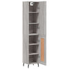 Christol grauer Schrank 34,5x34x180cm (Holz)