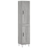 Pertenie grauer Schrank 34,5x34x180cm (Holz)