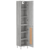 Pertenie grauer Schrank 34,5x34x180cm (Holz)