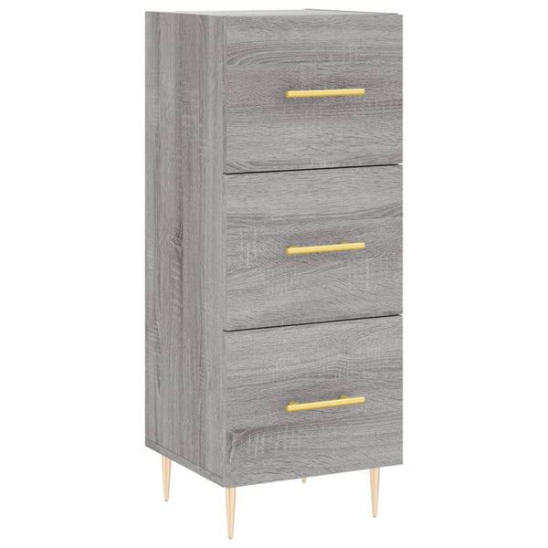 Schrank 34,5x34x180cm Alexoaie (Holz) grau