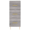 Schrank 34,5x34x180cm Alexoaie (Holz) grau