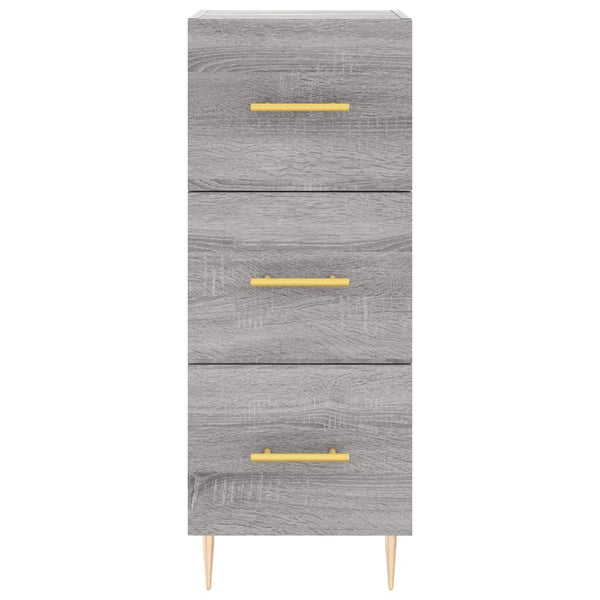 Schrank 34,5x34x180cm Alexoaie (Holz) grau