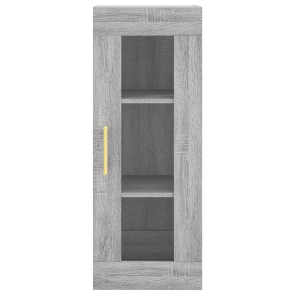 Schrank 34,5x34x180cm Alexoaie (Holz) grau