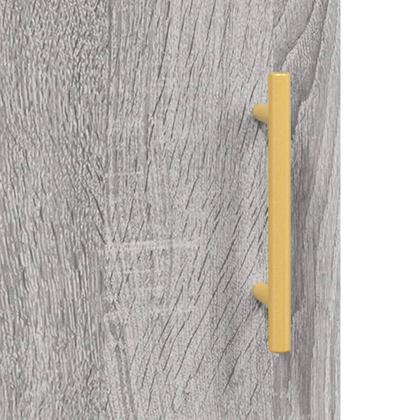 Schrank 34,5x34x180cm Alexoaie (Holz) grau