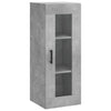 Schrank Titinia Betongrau 34,5x34x180cm (Holz)
