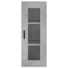 Schrank Titinia Betongrau 34,5x34x180cm (Holz)