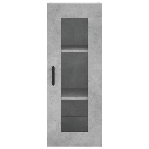 Schrank Titinia Betongrau 34,5x34x180cm (Holz)