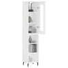 Schrank Vintia weiß 34,5x34x180cm (Holz)