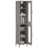Titinia grauer Schrank 34,5x34x180cm (Holz)