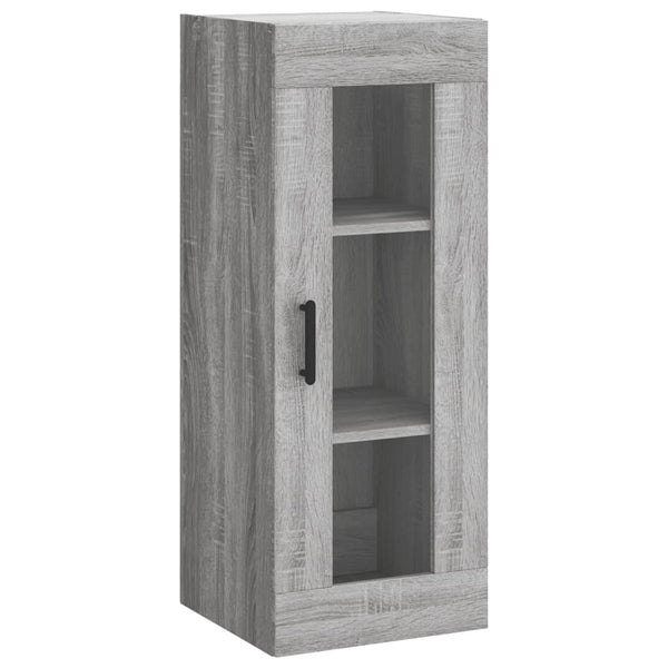 Titinia grauer Schrank 34,5x34x180cm (Holz)