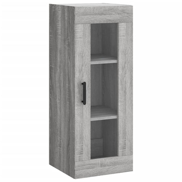Grauer Titinia-Schrank 34,5x34x180cm (Holz)