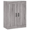 Zlote grauer Schrank 69,5x34x180cm (Holz)