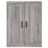Zlote grauer Schrank 69,5x34x180cm (Holz)