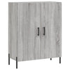 Zlote grauer Schrank 69,5x34x180cm (Holz)