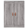 Jeranina grauer Schrank 69,5x34x180cm (Holz)
