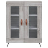 Jeranina grauer Schrank 69,5x34x180cm (Holz)