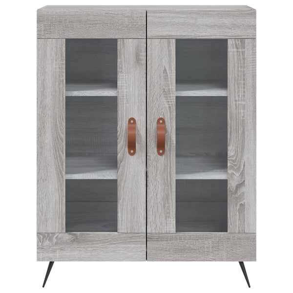 Jeranina grauer Schrank 69,5x34x180cm (Holz)