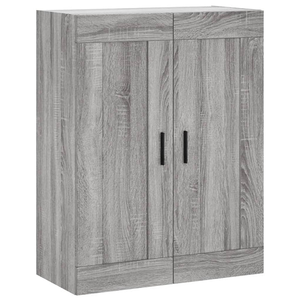 Schrank Dines, grau, Größe 69,5x34x180cm (Holz)
