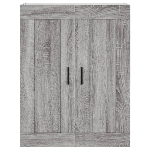 Schrank Dines, grau, Größe 69,5x34x180cm (Holz)