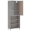 Dines Schrank, grau, 69,5x34x180cm (Holz)