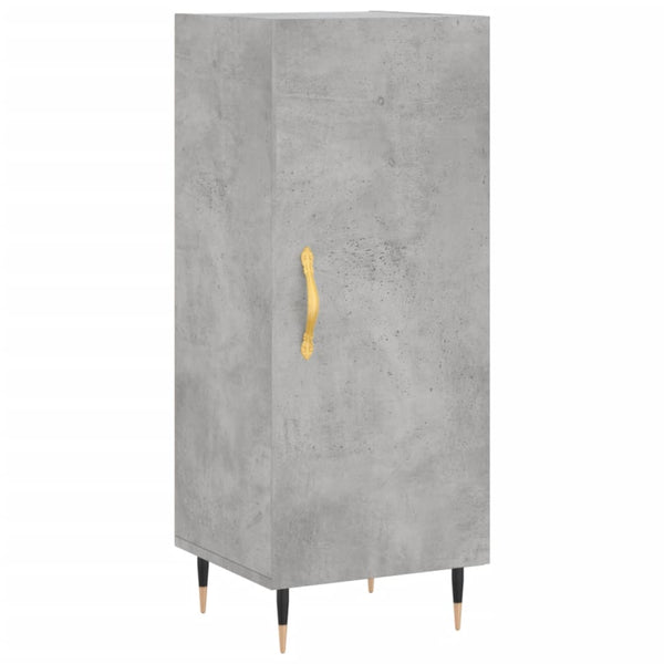Schrank Samiza, betongrau, Maße 34,5x34x180cm (Holz)