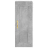 Schrank Samiza, betongrau, Maße 34,5x34x180cm (Holz)