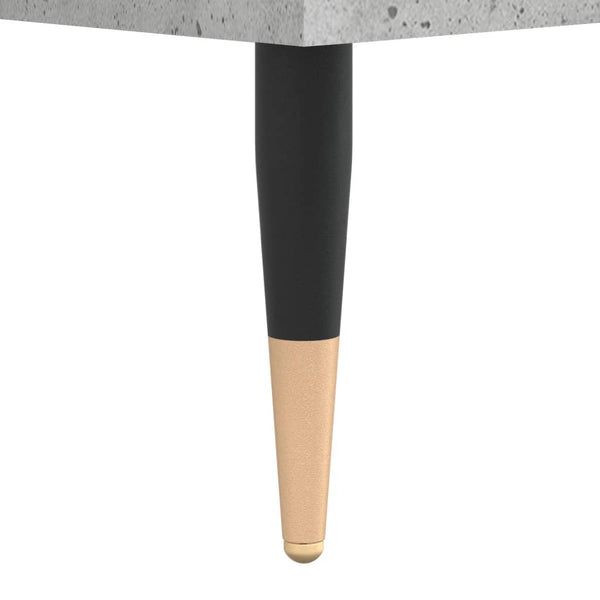 Schrank Samiza, betongrau, Maße 34,5x34x180cm (Holz)