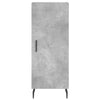 34,5x34x180cm Schrank Condilia Betongrau (Holz)