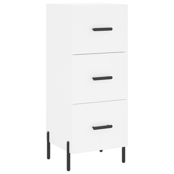 34,5x34x180cm weißer Torma Schrank (Holz)