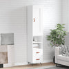Schrank Wilhelme weiß 34,5x34x180cm (aus Holz)