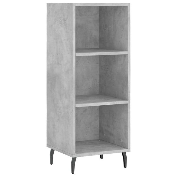Betongrauer Condilia Schrank 34,5x34x180cm (Holz)