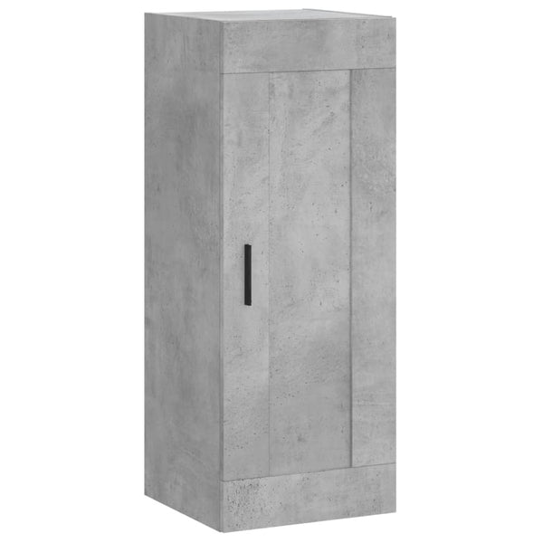 Betongrauer Condilia Schrank 34,5x34x180cm (Holz)