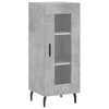 Schrank Condilia 34,5x34x180cm betongrau (Holz)