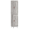 Wilhelme grauer Schrank 34,5x34x180cm (Holz)