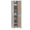 Wilhelme grauer Schrank 34,5x34x180cm (Holz)