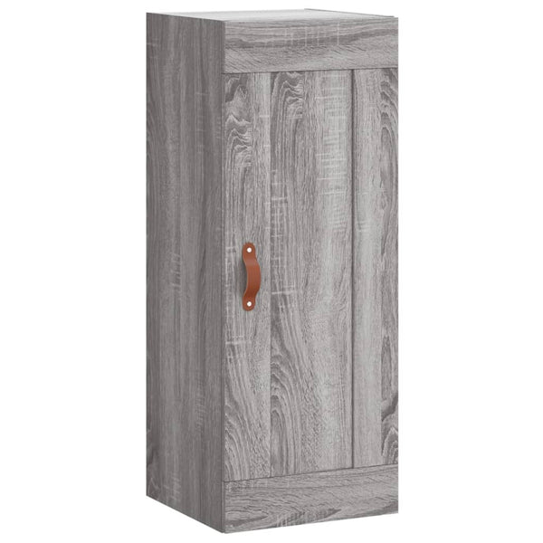 Wilhelme grauer Schrank 34,5x34x180cm (Holz)
