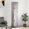Wilhelme grauer Schrank 34,5x34x180cm (Holz)