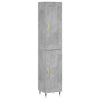 Samiza Schrank, betongrau, 34,5x34x180cm (Holz)