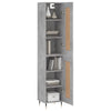 Samiza Schrank, betongrau, 34,5x34x180cm (Holz)