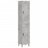 Condilia Schrank Betongrau 34,5x34x180cm (Holz)