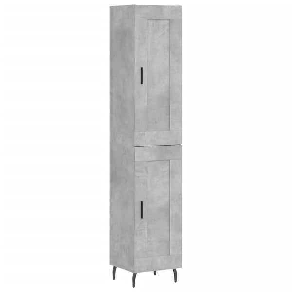 Condilia Schrank Betongrau 34,5x34x180cm (Holz)