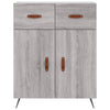 Ileleana grauer Schrank 69,5x34x180cm (Holz)