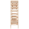 Weinregal Vanghelea 109,5x30x107,5cm (Kiefer)