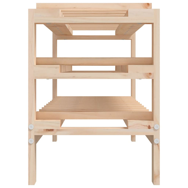 Weinregal Vanghelea 109,5x30x42cm (Kiefer)