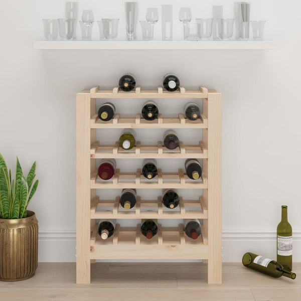Viiniteline Vanghelea 61,5x30x82cm (mänty)