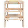 Weinregal Vanghelea 61,5x30x42cm (Kiefer)