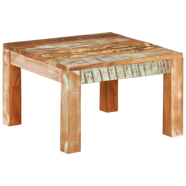 Couchtisch Sofia 55x55x35cm (recyceltes Massivholz)